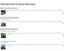 Tablet Screenshot of descubriendopatronato.blogspot.com