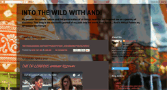 Desktop Screenshot of intothewildwithandi.blogspot.com