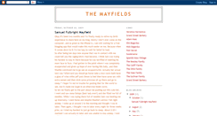 Desktop Screenshot of jeffandamymayfield.blogspot.com