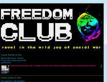 Tablet Screenshot of melbournefreedomclub.blogspot.com