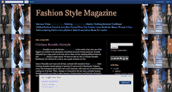 Desktop Screenshot of fashion-magazine-style.blogspot.com