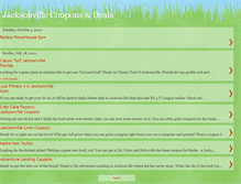 Tablet Screenshot of jacksonvillecoupons.blogspot.com