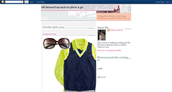 Desktop Screenshot of alldressedupnoplace2go.blogspot.com