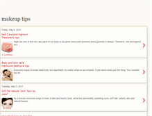 Tablet Screenshot of makeupminimize.blogspot.com
