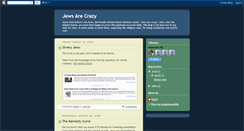 Desktop Screenshot of jewsarecrazy.blogspot.com