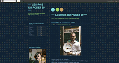 Desktop Screenshot of lesroisdupoker59.blogspot.com