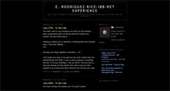 Desktop Screenshot of erod-rice-ret2009.blogspot.com