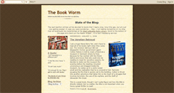 Desktop Screenshot of mybookworm.blogspot.com