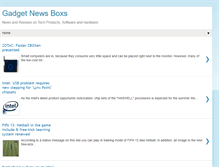 Tablet Screenshot of newsgadgetboxs.blogspot.com