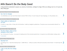 Tablet Screenshot of dairyallergy.blogspot.com