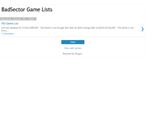 Tablet Screenshot of gamelist-badsector.blogspot.com