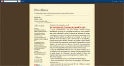 Desktop Screenshot of miscellaneaoncologia.blogspot.com