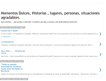 Tablet Screenshot of momentos-dulces.blogspot.com