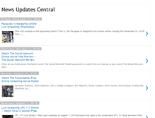 Tablet Screenshot of news-updates-central.blogspot.com