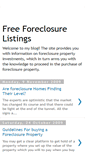 Mobile Screenshot of dazz-free-foreclosure-listings.blogspot.com