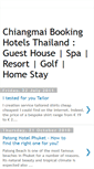 Mobile Screenshot of chiang-mai-hotels-thailand.blogspot.com