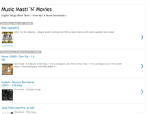 Tablet Screenshot of musicmastimovies.blogspot.com