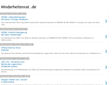 Tablet Screenshot of minderheitenrat.blogspot.com