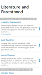 Mobile Screenshot of literatureandparenthood.blogspot.com