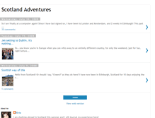 Tablet Screenshot of evieinscotland.blogspot.com