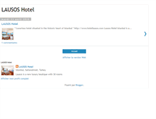 Tablet Screenshot of lausoshotel.blogspot.com