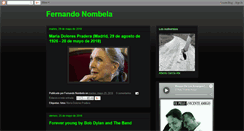 Desktop Screenshot of fernandonombela.blogspot.com