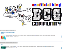 Tablet Screenshot of bcgcommunity.blogspot.com