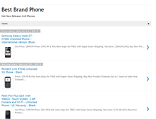 Tablet Screenshot of bestbrandphone.blogspot.com