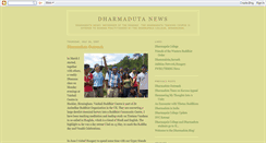 Desktop Screenshot of dharmaduta.blogspot.com