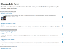 Tablet Screenshot of dharmaduta.blogspot.com
