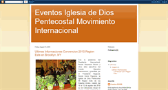 Desktop Screenshot of eventosiddpmi.blogspot.com