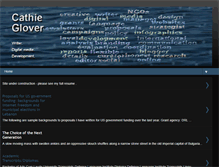 Tablet Screenshot of gloverresume.blogspot.com