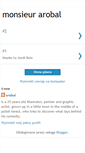 Mobile Screenshot of monsieurarobal.blogspot.com