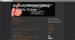 Desktop Screenshot of datingbiggirlsonline.blogspot.com