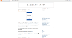 Desktop Screenshot of checlibraryinfo.blogspot.com