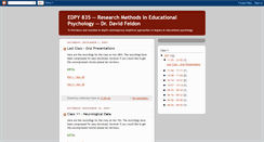 Desktop Screenshot of edpy835.blogspot.com