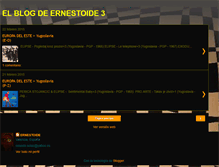 Tablet Screenshot of el-blog-de-ernestoide-3.blogspot.com