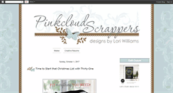 Desktop Screenshot of pinkcloudscrappers.blogspot.com