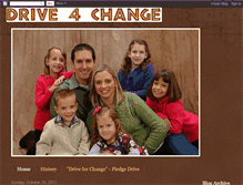 Tablet Screenshot of drive4change.blogspot.com