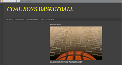 Desktop Screenshot of coalboysbasketball.blogspot.com