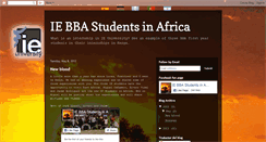 Desktop Screenshot of iebbaafrica.blogspot.com