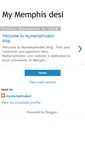 Mobile Screenshot of mymemphisdesi.blogspot.com