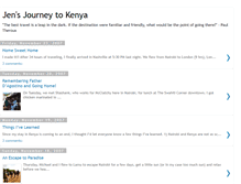 Tablet Screenshot of jensjourneytokenya.blogspot.com