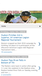 Mobile Screenshot of hudsonlegionbaseball.blogspot.com