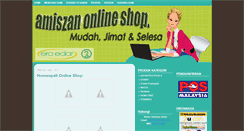 Desktop Screenshot of amiszanonlineshop.blogspot.com