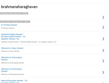 Tablet Screenshot of brahmanaharaghavan.blogspot.com