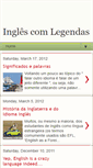 Mobile Screenshot of inglescomlegendas.blogspot.com