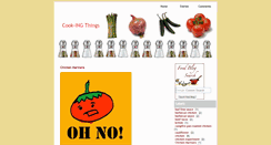 Desktop Screenshot of cook-ing-things.blogspot.com