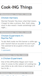 Mobile Screenshot of cook-ing-things.blogspot.com