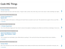 Tablet Screenshot of cook-ing-things.blogspot.com